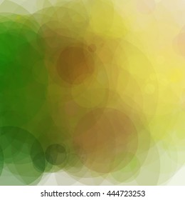 Abstract colorful circles background