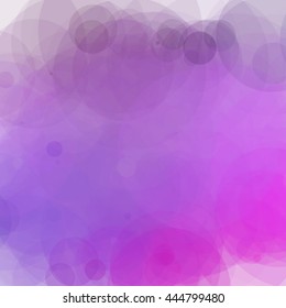 Abstract colorful circles background