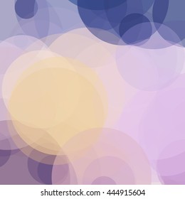 Abstract colorful circles background