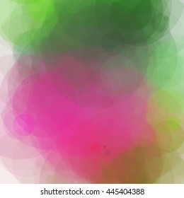 Abstract colorful circles background