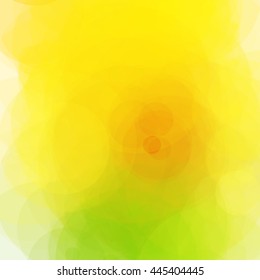 Abstract colorful circles background