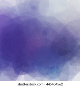 Abstract colorful circles background