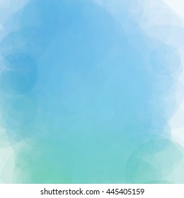 Abstract colorful circles background