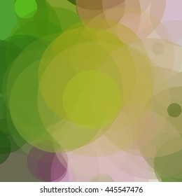 Abstract colorful circles background