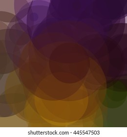 Abstract colorful circles background