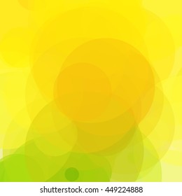Abstract colorful circles background