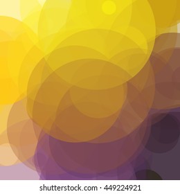 Abstract colorful circles background
