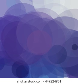 Abstract colorful circles background