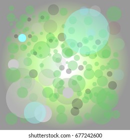 abstract colorful circles background 