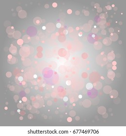 abstract colorful circles background 