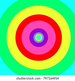 abstract colorful circles background