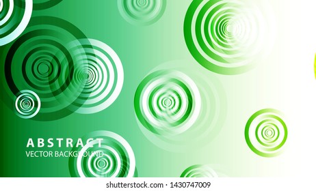 abstract colorful circles background with gradient color - vector

