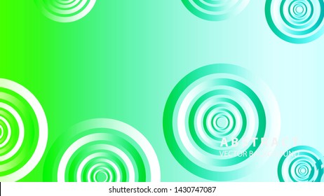 abstract colorful circles background with gradient color - vector

