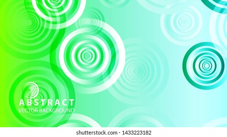 abstract colorful circles background with gradient color - vector

