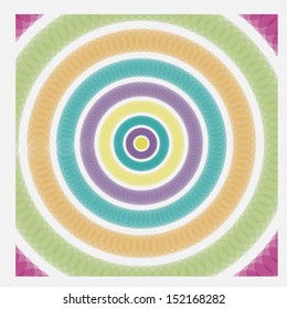 Abstract colorful circles Background vector   