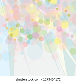 abstract colorful circles pattern background. creative colorful pastels geometric and circles background for your design