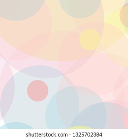 Abstract colorful  circles  pattern background. overlapping muticolor circles. 