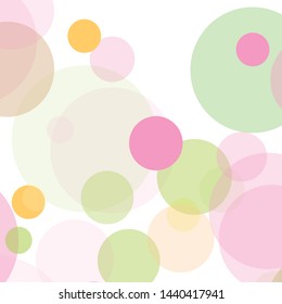 Abstract colorful circles pattern background. colorful geometric background