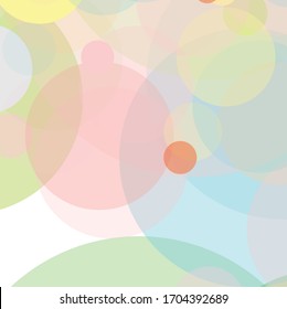 Abstract colorful circles pattern background. Nice  dots and circles pattern background with hand drawn elements for your design.