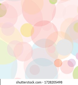 Abstract colorful circles pattern background. Nice dots and circles pattern background with hand drawn elements for your design.