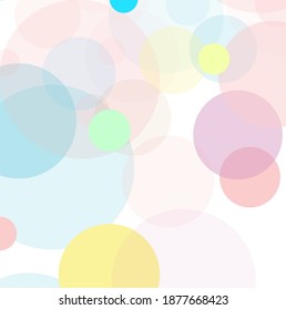 Abstract colorful circles pattern background. Nice dots and circles pattern background. Cute geometric with nice colors for your design.