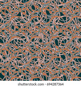 Abstract colorful circles seamless pattern for new background.
