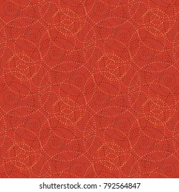 Abstract colorful circles seamless pattern for new background.