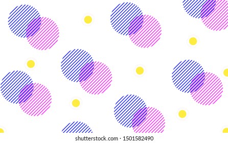 Abstract colorful circles Vector background