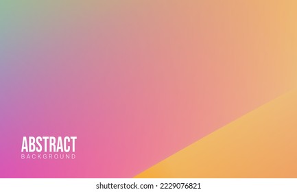 Abstract Colorful Color Gradient background. Vector illustration for your graphic design, banner, poster, web, and social media
