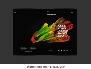 Abstract colorful color.Business Brochure. Flyer Design. Leaflets a4 Template. Cover Book and Magazine. Annual Report Vector illustration.