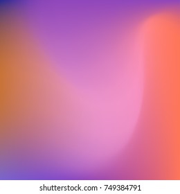 Abstract colorful colors tone with smooth wave curves surface for background.