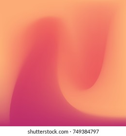 Abstract colorful colors tone with smooth wave curves surface for background.
