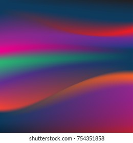 Abstract colorful colors tone with smooth wave curves surface for background.