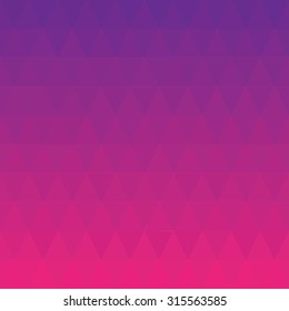 Abstract colorful composition of triangles. Vector image.