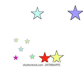 Abstract colorful confetti background. Isolated on the white.  Abstract sparkle glittering background. Shiny holiday texture.