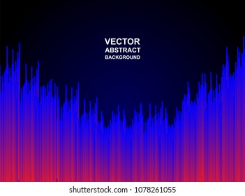 Abstract. colorful consisting of lines. modern  background .Vector