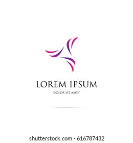 Abstract colorful corporate logo