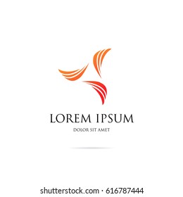 Abstract colorful corporate logo