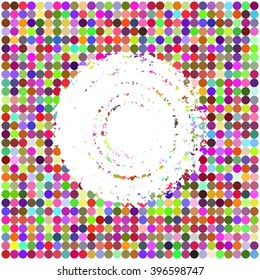 Abstract colorful cover, vector file, 10 eps