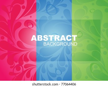 fondo de patrón de arte creativo colorido abstracto, fondo de pared vectorial