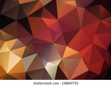 Abstract colorful crystal background.