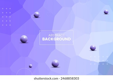 Abstrakter farbenfroher, kristallisierter Hintergrund-Bildschirmhintergrund, geometrischer, polygonförmiger und dreieckiger Mosaik-Hintergrund, perfekte Verwendung für die Geschäftsförderung auf Plakaten, Flyern und Einladungskarten