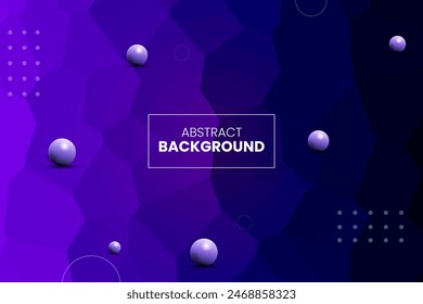 Abstract colorful crystallized background wallpaper, geometric, polygon and triangle-shaped mosaic background, perfect use for business promotion on posters, flyers, and invitation cards