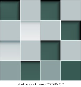 Abstract Colorful Cube Design Template. Vector illustration.