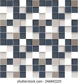 Abstract Colorful Cube Design Template. Vector illustration.