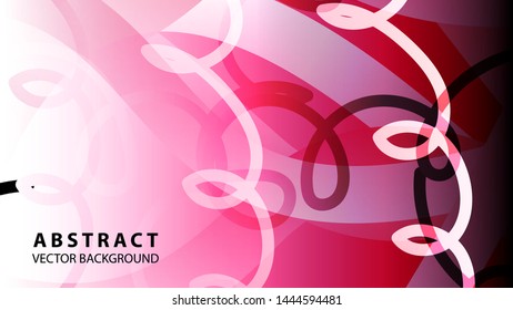 Abstract Colorful Curve Line Background with gradient color - vector