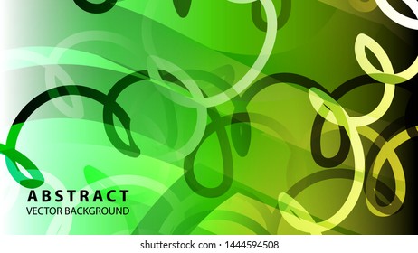 Abstract Colorful Curve Line Background with gradient color - vector