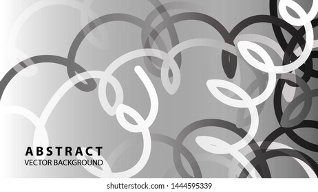 Abstract Colorful Curve Line Background with gradient color - vector