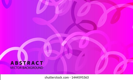 Abstract Colorful Curve Line Background with gradient color - vector