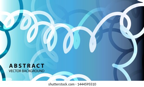 Abstract Colorful Curve Line Background with gradient color - vector